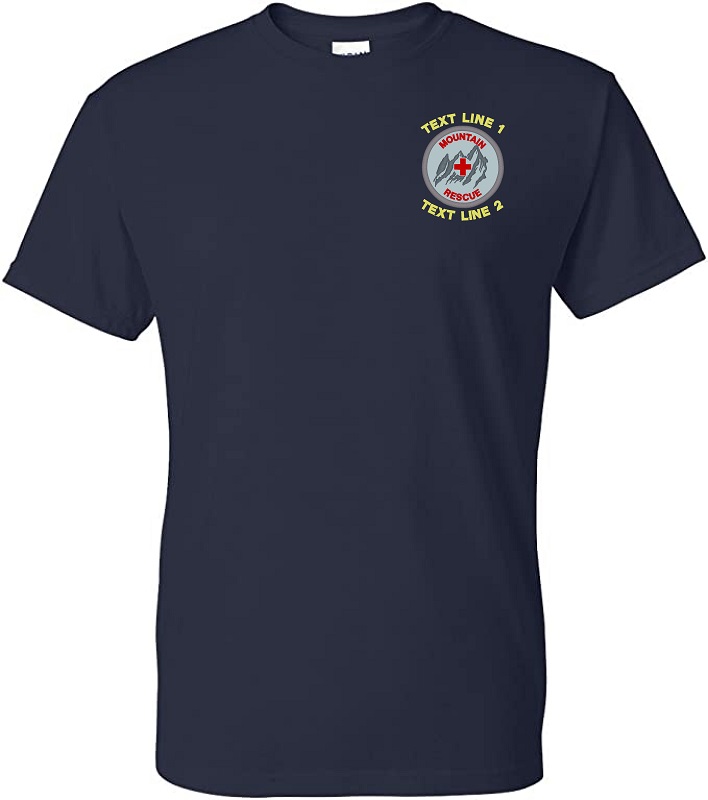 Mountain Rescue Tee Embroidered #420 (image for) Mountain Rescue Tee Embroidered #420