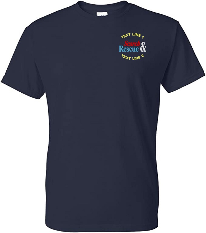 Search & Rescue Tee Embroidered #537 (image for) Search & Rescue Tee Embroidered #537