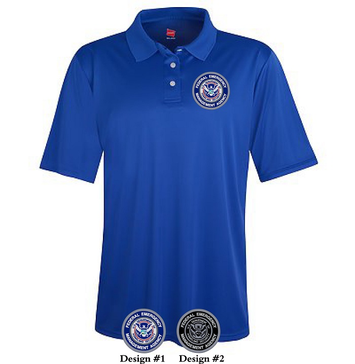 FEMA Department of Homeland Security Polyester Polo (image for) FEMA Department of Homeland Security Polyester Polo