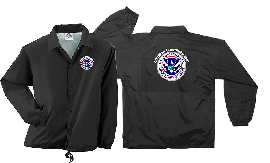 Counter Terrorism Unit Windbreaker Embroidered (image for) Counter Terrorism Unit Windbreaker Embroidered