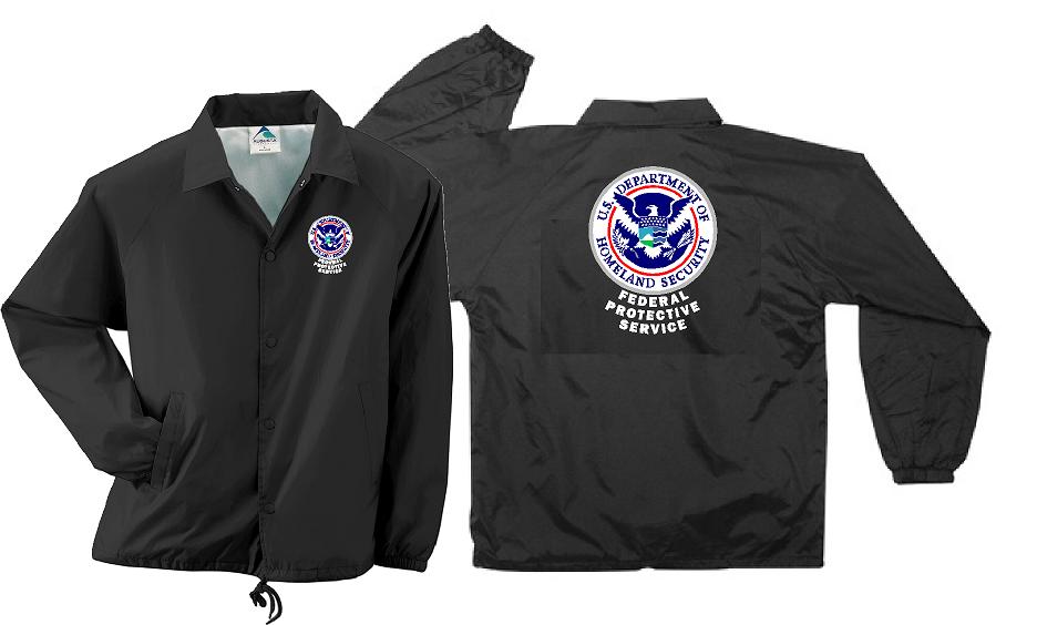 Federal Protective Service Windbreaker Embroidered (image for) Federal Protective Service Windbreaker Embroidered
