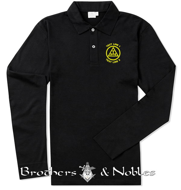 Royal Arch Mason Polo L/S #754 (image for) Royal Arch Mason Polo L/S #754