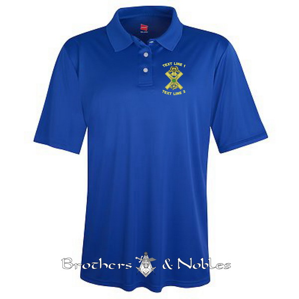 Knights of St Andrew Moisture Wicking Polo (image for) Knights of St Andrew Moisture Wicking Polo