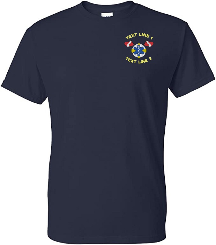 Water Dive Rescue Tee Embroidered #829 (image for) Water Dive Rescue Tee Embroidered #829
