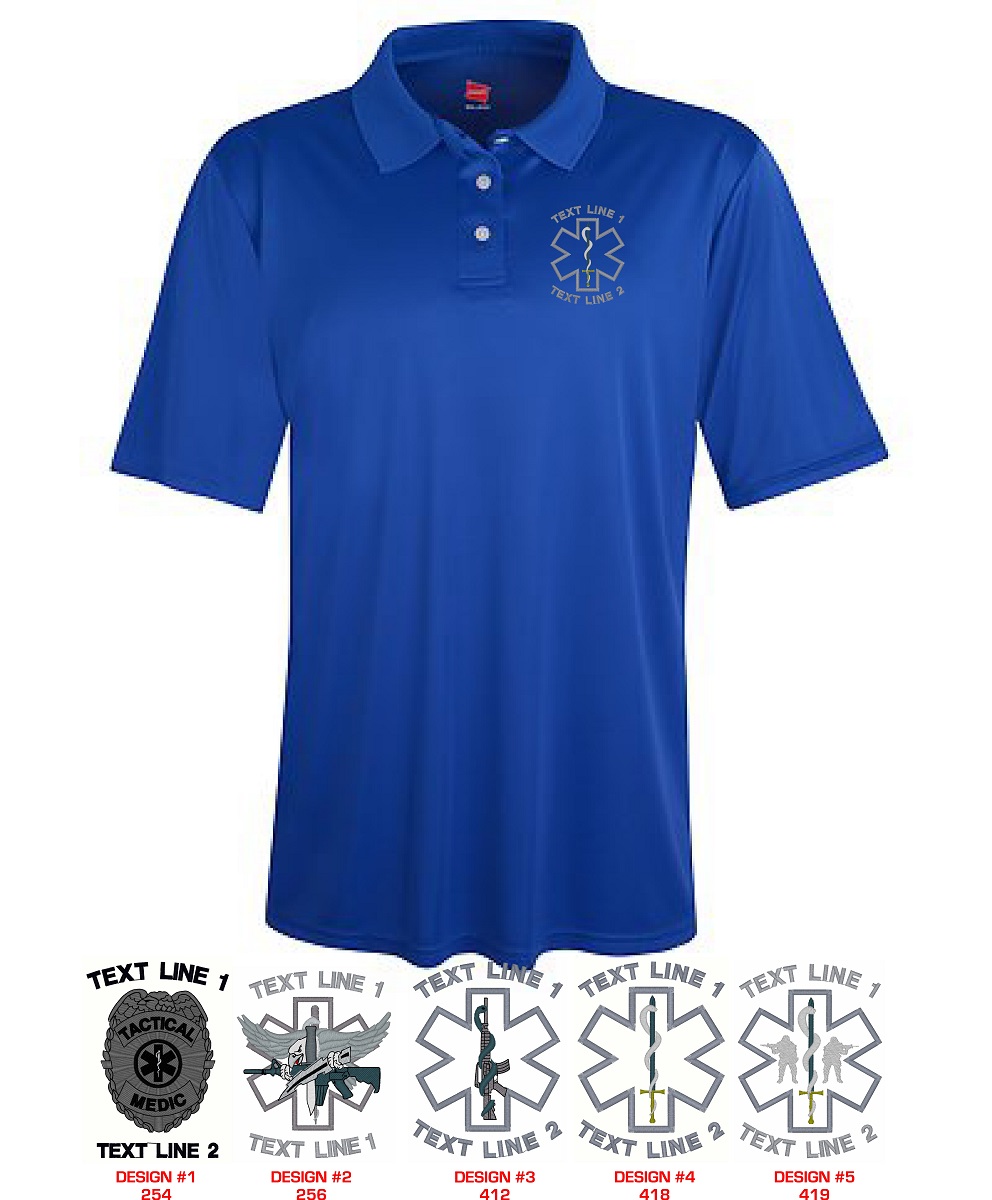 (image for) Tactical Medic Moisture Wicking Polo S0100-TM
